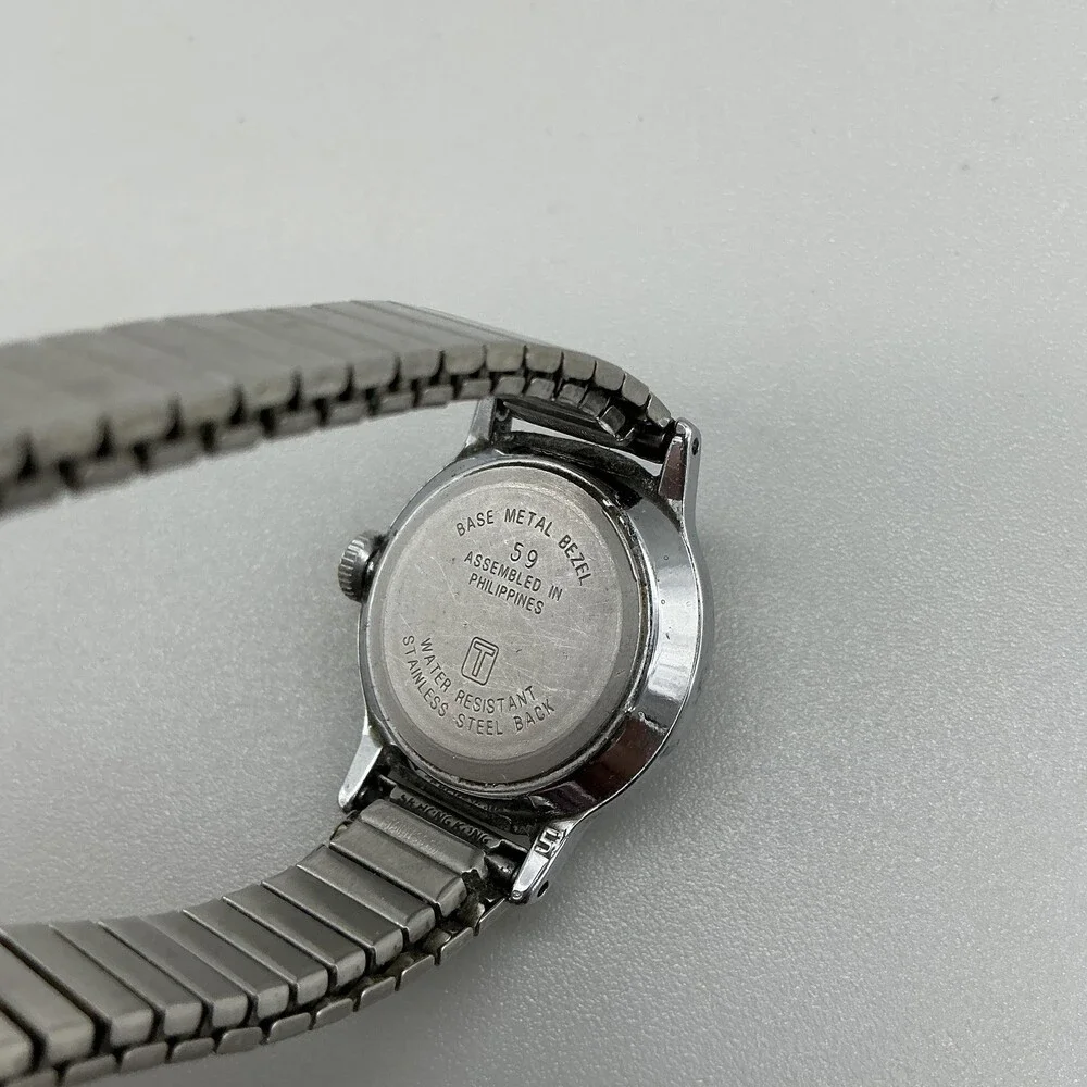 Acqua Womens Watch 25mm White Dial Manual Wind Stainless Steel Expansion